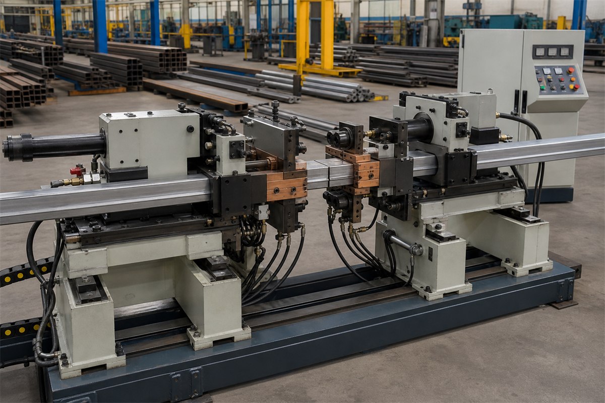 Flash and resistance welding for profiles, bars and special sections